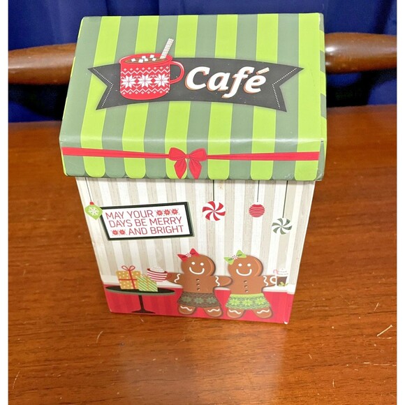 Decorative Gingerbread House Gift Box - Picture 4 of 6